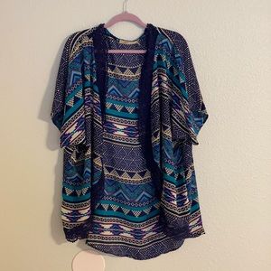 Liberty Love Patterned Shawl